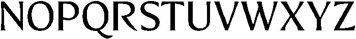 Preztik Regular otf (400) Font UPPERCASE
