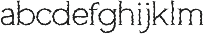 Prikleez Regular otf (400) Font LOWERCASE