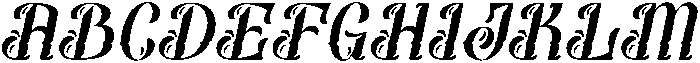 Primavello Italic otf (400) Font UPPERCASE