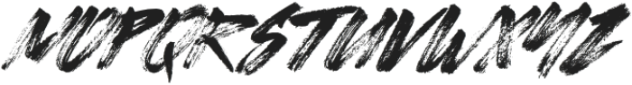 Prime Brush otf (400) Font LOWERCASE