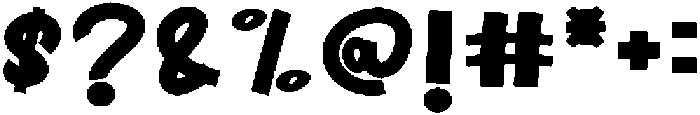 Prime Varsity Regular otf (400) Font OTHER CHARS