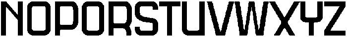 Prime Varsity Regular otf (400) Font UPPERCASE