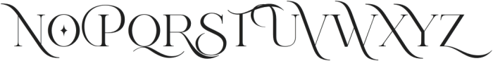 Primor Stylish Serif otf (400) Font UPPERCASE