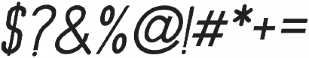 Princella Sans Slant Italic otf (400) Font OTHER CHARS