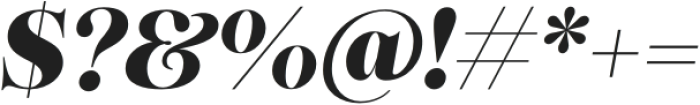 Princesa Alt Black Italic otf (900) Font OTHER CHARS