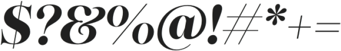 Princesa Alt Bold Italic otf (700) Font OTHER CHARS