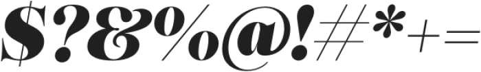 Princesa Alt Heavy Italic otf (800) Font OTHER CHARS