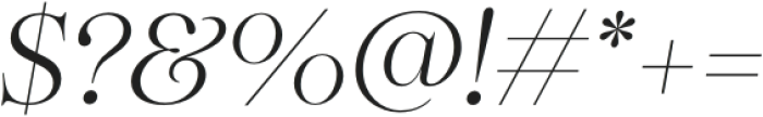 Princesa Alt Light Italic otf (300) Font OTHER CHARS