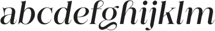 Princesa Alt Medium Italic otf (500) Font LOWERCASE