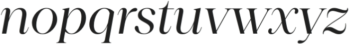 Princesa Alt Regular Italic otf (400) Font LOWERCASE