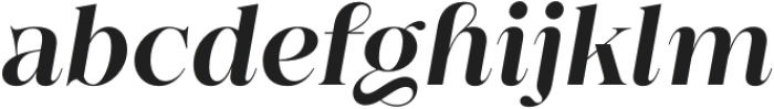 Princesa Alt SemiBold Italic otf (600) Font LOWERCASE