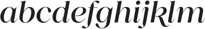 Princesa Medium Italic otf (500) Font LOWERCASE