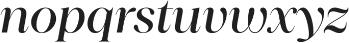 Princesa Medium Italic otf (500) Font LOWERCASE