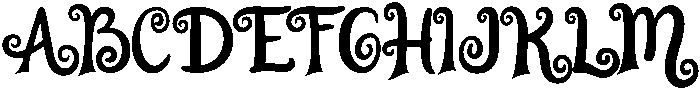 Princess otf (400) Font UPPERCASE