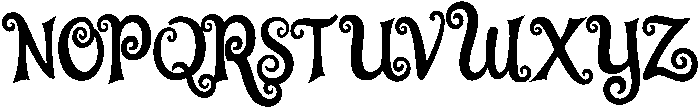 Princess otf (400) Font UPPERCASE