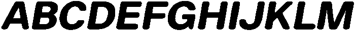 Principle Round Black Italic otf (900) Font UPPERCASE