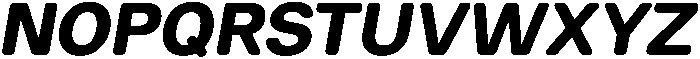 Principle Round Black Italic otf (900) Font UPPERCASE