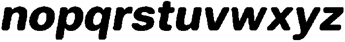 Principle Round Black Italic otf (900) Font LOWERCASE