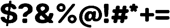Principle Round Black otf (900) Font OTHER CHARS