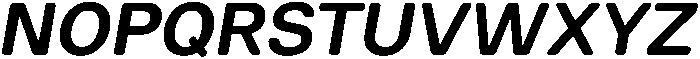 Principle Round Bold Italic otf (700) Font UPPERCASE