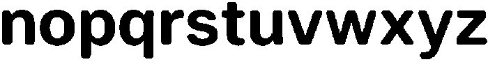Principle Round Bold otf (700) Font LOWERCASE