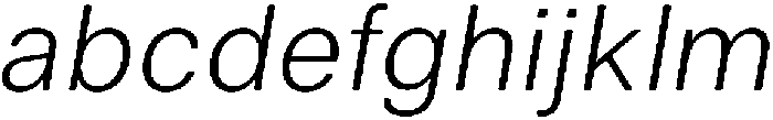 Principle Round Light Italic otf (300) FONT