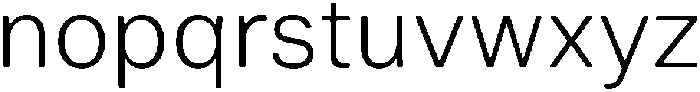 Principle Round Light otf (300) Font LOWERCASE