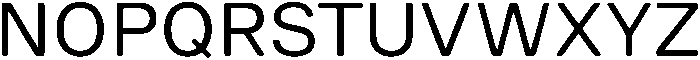 Principle Round Regular otf (400) Font UPPERCASE