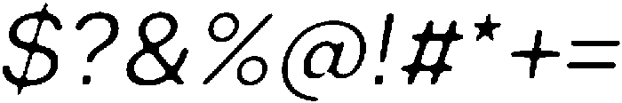 Principle Soft Italic otf (400) Font OTHER CHARS