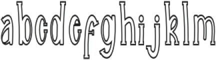 Pringgon Regular otf (400) Font UPPERCASE