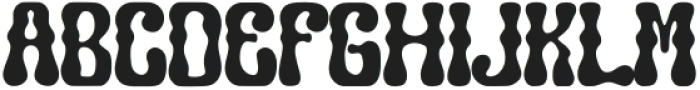 Pringle Black otf (900) Font UPPERCASE