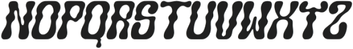 Pringle-BoldItalic otf (700) Font LOWERCASE