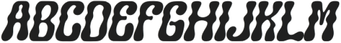 Pringle Extra Bold Italic otf (700) Font LOWERCASE