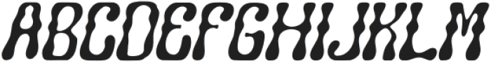 Pringle-Italic otf (400) Font UPPERCASE