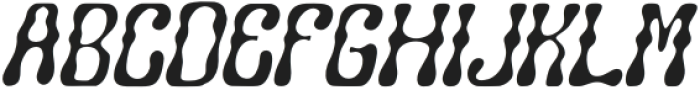 Pringle Light Italic otf (300) Font UPPERCASE