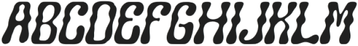 Pringle Medium Italic otf (500) Font UPPERCASE