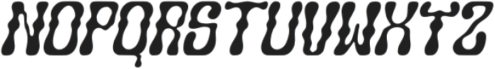 Pringle Medium Italic otf (500) Font UPPERCASE