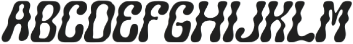 Pringle Semi Bold Italic otf (600) Font UPPERCASE