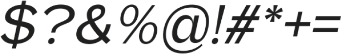 Pripun Italic otf (400) Font OTHER CHARS