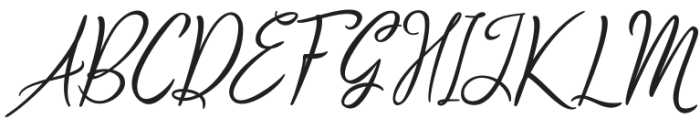 Prishilly otf (400) Font UPPERCASE