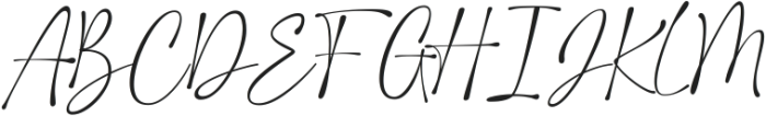 Prishton Sign ttf (400) Font UPPERCASE