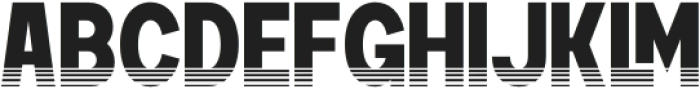Prism Tropic Strip Line otf (400) Font UPPERCASE