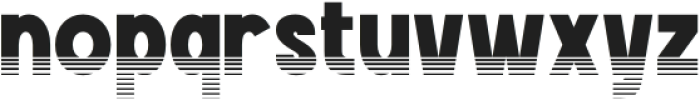 Prism Tropic Strip Line otf (400) Font LOWERCASE