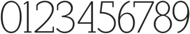 Pristine Pro Slab Extra Light ttf (200) Font OTHER CHARS