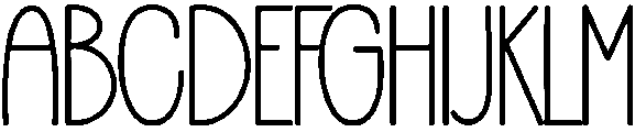 Procreate Regular otf (400) Font UPPERCASE