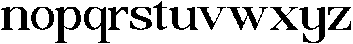 Prodes otf (400) Font LOWERCASE