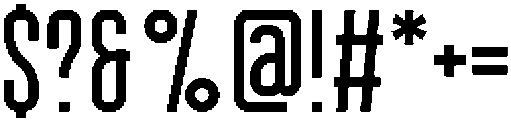 Proforma Bold otf (700) Font OTHER CHARS