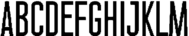 Proforma Bold otf (700) Font UPPERCASE