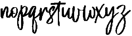 Proforma Script otf (400) Font LOWERCASE