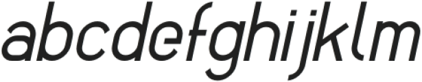 Profote Italic otf (400) Font LOWERCASE